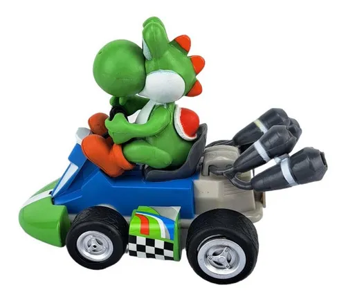 Super Mario Com Carrinho Mario Kart Mario Kart Fricção Figure Cor ri happy01 2