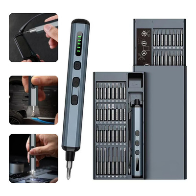 Mini Parafusadeira Sem Fio Recarregável Exbom PRO-CKE6800 68 Em 1 Bits 3
